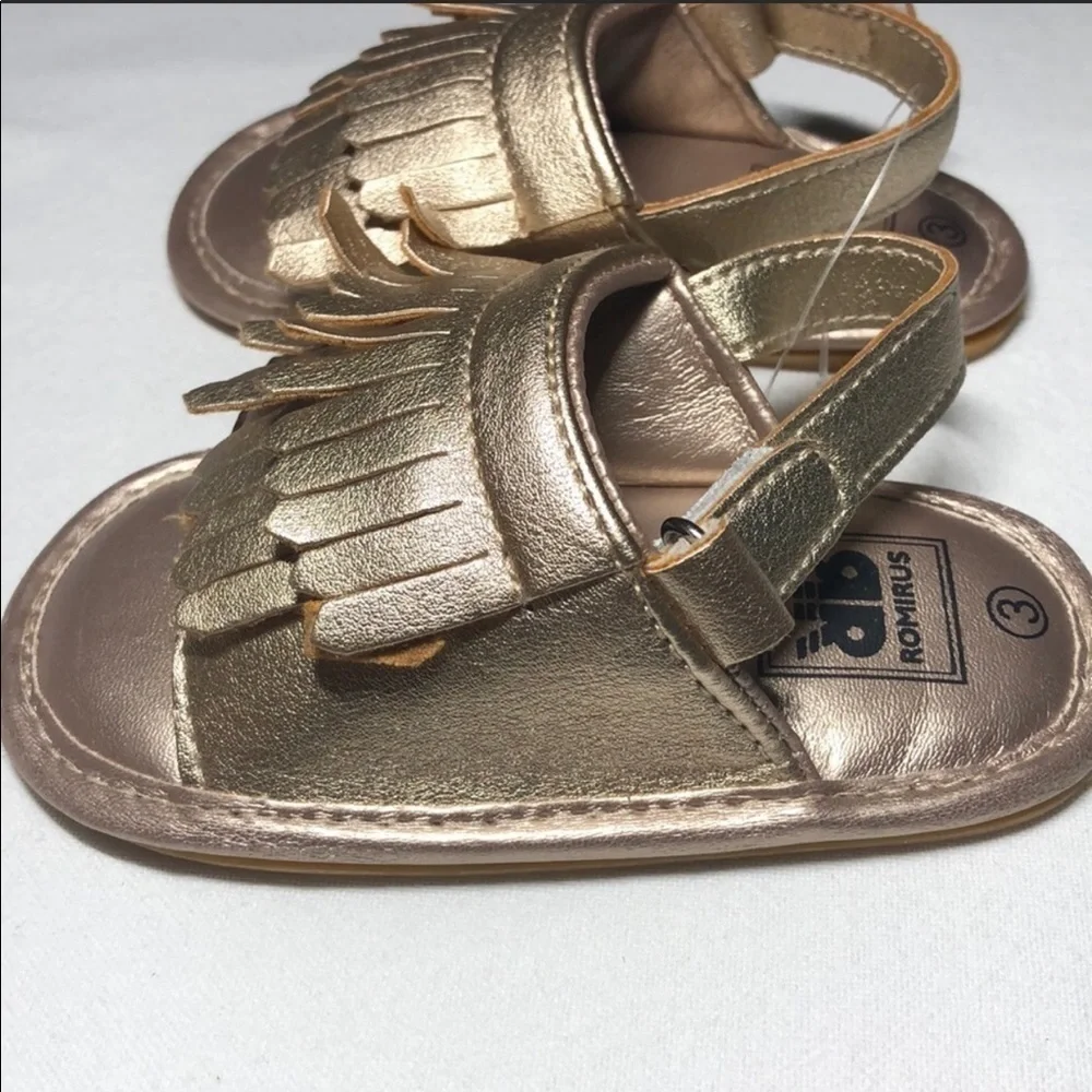 2️⃣ Pairs of Baby Moccasin Sandals!